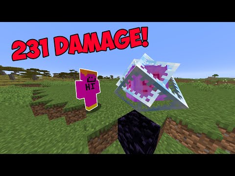 The Most Damage in Minecraft... #shorts