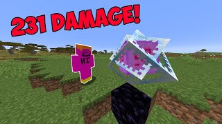 The Most Damage in Minecraft... #shorts