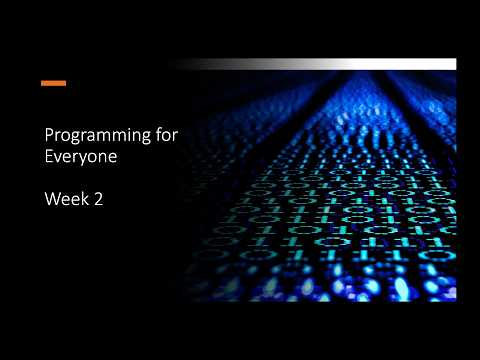Python Week 2 Summer Session