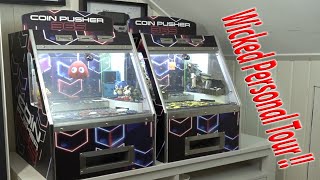 Wicked Coin Pusher Corner Tour ... Join & What Do You Think ?