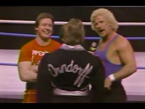 Paul Orndorff Roddy Piper David Schultz promo on Ivan Putski Tony Atlas Rocky Johnson - 4/7/1984