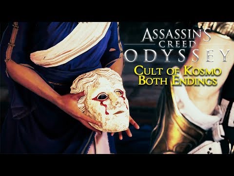 ASSASSIN'S CREED ODYSSEY Cult of Kosmos ENDING (Both Choices) 1080p HD