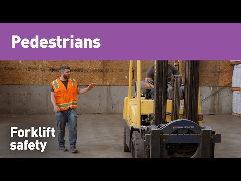 Forklift safety | Pedestrians