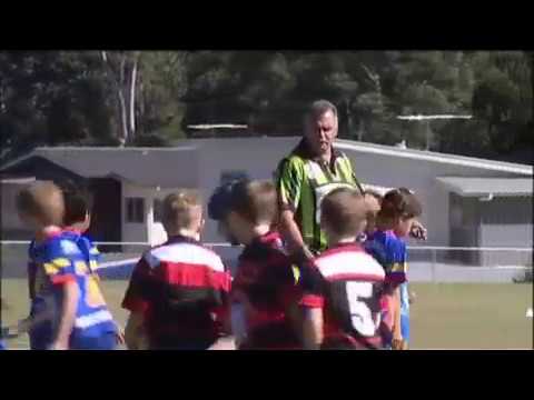 The Barefoot Rugby League Show S3 EP8 Tony Currie teaches Paula Maling to Ref a Rugby League Game