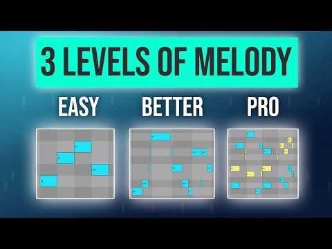The Magic Behind Writing Melodies (Easy) | 3 Levels of Melody
