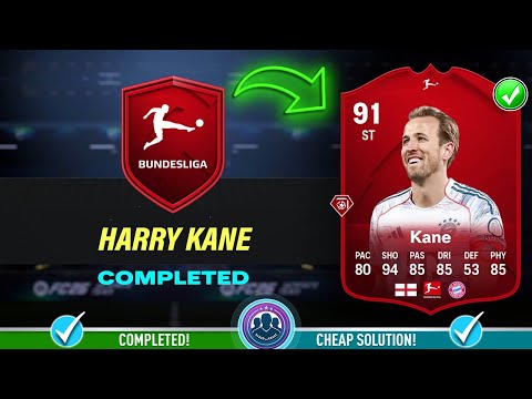 91 POTM Harry Kane SBC Solution - Cheap Solution & Tips - FC 26