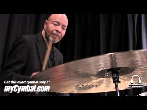 Sabian 21" Custom Shop Artisan Light Ride Cymbal - Played by Chester Thompson (ZZP121A-1111212P)