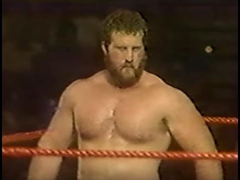 Wrestling “Jobber” Dave Barbie; 1985