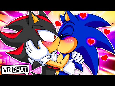 Sonic KISSES Shadow?! (VR Chat)