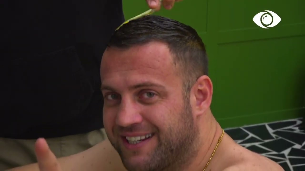 Luizi eksperimenton, Herioni e ndihmon të lyejë flokët