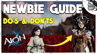 AION 2: Beginner's Guide | Essential Do's &amp; Don'ts