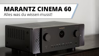 Vorstellung Marantz Cinema 60 DAB. 7.2 AV Receiver mit HEOS Multiroom, DAB+, Dolby Atmos uvm.
