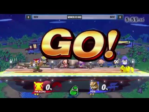 SFW #37: Rizk7 (Pika/Fox) vs Ksev (Fox)