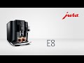 JURA Kaffeevollautomat E8 Piano Black (SB)