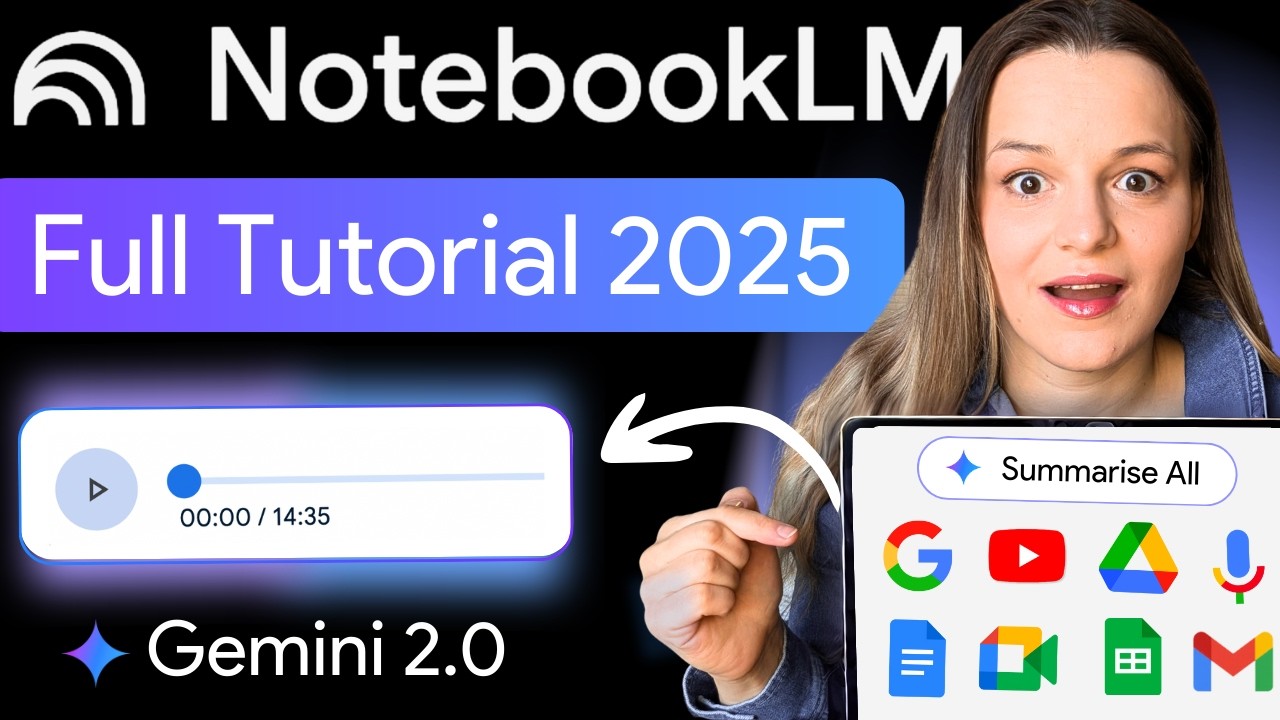 AUTOMATE All Your RESEARCH 🤯 NoteBook LM Plus ⚡️ | Full Tutorial 2025  ( Gemini 2.0  ✨ AI Agents )