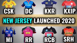 IPL 2020-All teams final new Jersey's ||RCB,KKR,MI,CSK, KXIP,DC,SRH,RR New Jerseys for IPL 2020