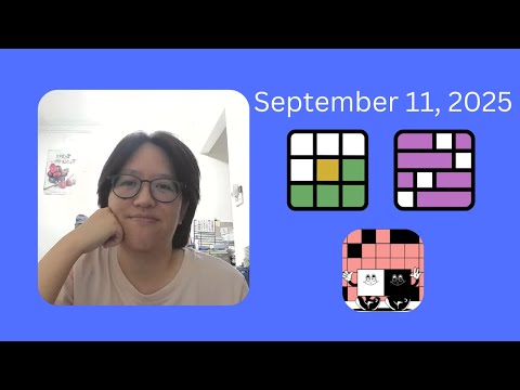 Wordle #1545, Connections #823, LA Times Mini | September 11, 2025