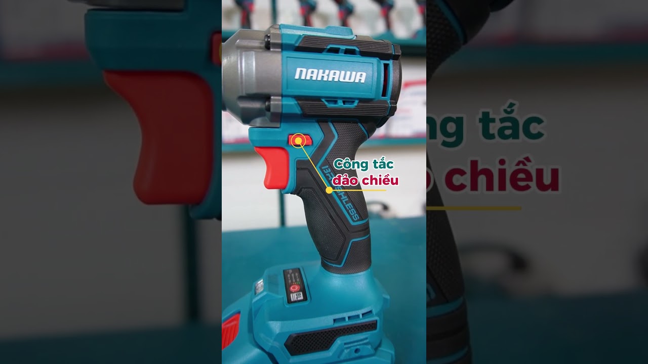 Máy siết bu lông pin NAKAWA NK-BM21/350PRO
