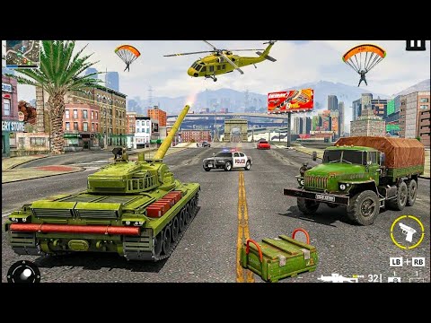 Army Truck Transport Offroad Simulator - US Cargo Vehicle Driving Mountain 3D - Android GamePlay Ep1