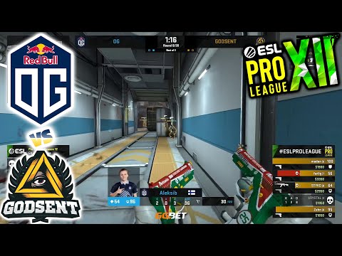 🇪🇺 OG vs 🇪🇺 GODSENT TRAIN HIGHLIGHTS - ESL Pro League Season 12 Europe