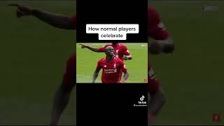 How normal players celebrate