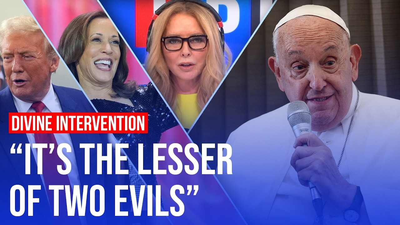 Pope tells Americans to vote for the ‘lesser of two evils’ | LBC reaction