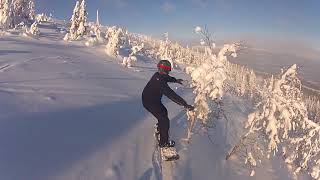 preview picture of video 'Stöten skiing'