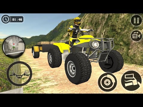 ATV Quad Bike Rider 2018 - Yellow QUAD - ANDROID IOS GAMEPLAY