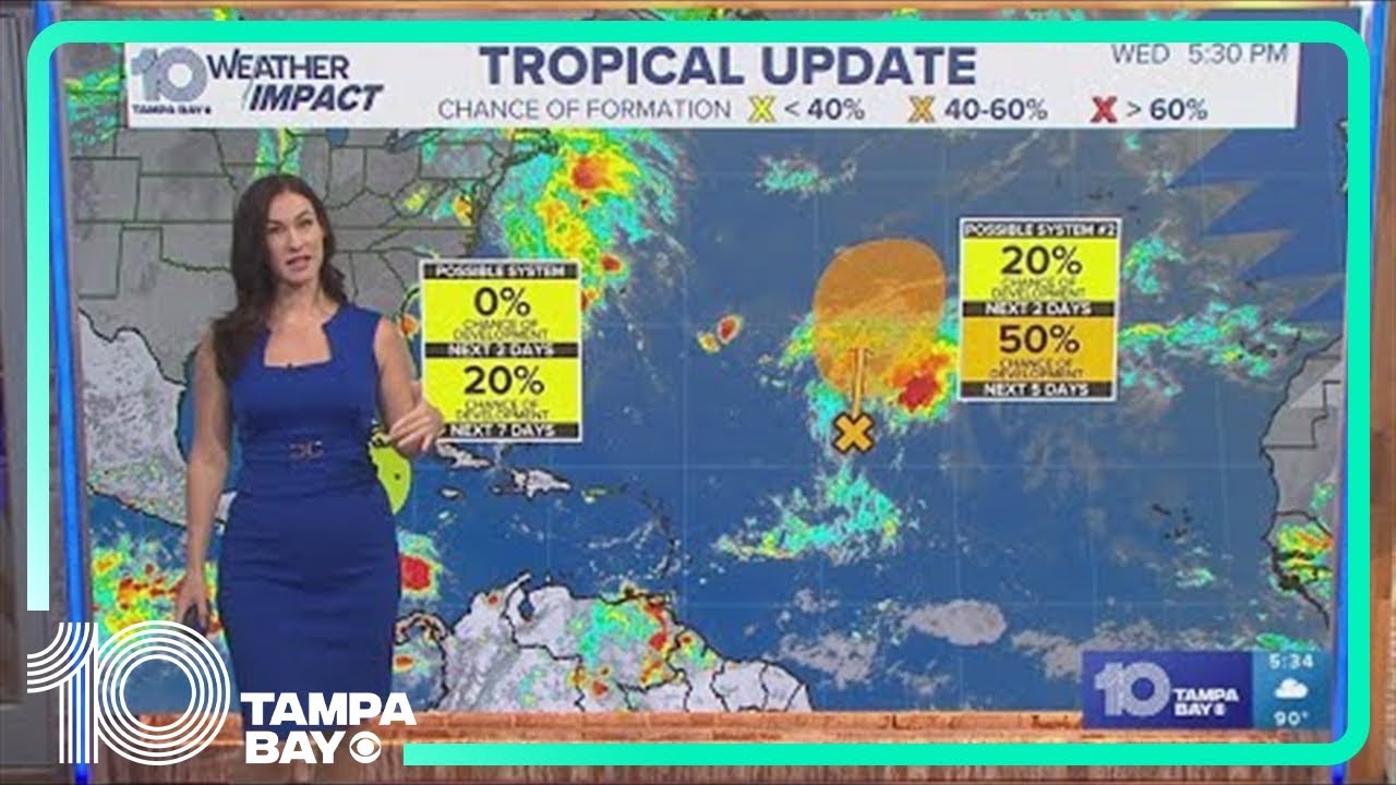 Tracking the Tropics: Potential tropical system likely to form in Gulf next week, while Gordon could