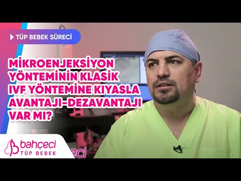 Mikroenjeksiyon yönteminin klasik IVF yöntemine kıyasla avantajı-dezavantajı var mı?