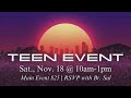 Thy Prayer is Heard | Pastor Bezaleel Cummings | Luke 1:1-25,57-66 | 11/13/23 | Sunday 11am