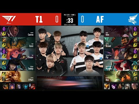 T1 vs AF | Playoffs | Wild Card Match - Game 1 | LCK Summer Split 2020 – S10 | T1 vs Afreeca Freecs