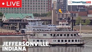 Ohio River, Jeffersonville, IN | StreamTime LIVE