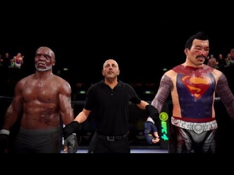 Mike Tyson vs. John Kent (Superboy) - EA Sports UFC 4