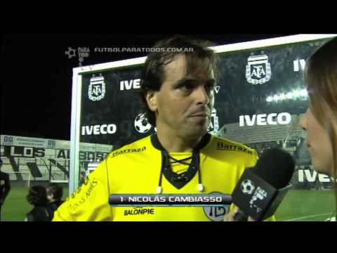 Nicolás Cambiasso (All Boys). All Boys 1 Racing 0. Torneo Inicial 2013. Fecha 5. Fútbol Para Todos.