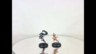 Blood Bowl The All-star Naggaroth Nightmares Eldril Sidewinder &amp; Roxanna Darknail Level 3