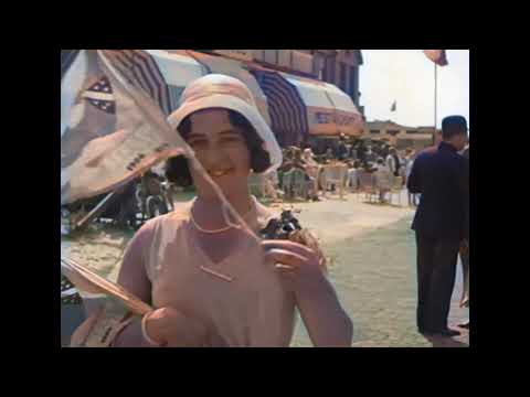DeOldify Colorization: Bergen aan Zee viert 25 jarig bestaan in 1931, in kleur! [HD]