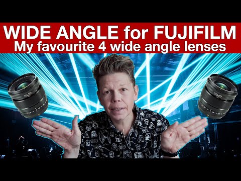 Wide angle lenses for FUJIFILM X cameras - my 4 favourites!