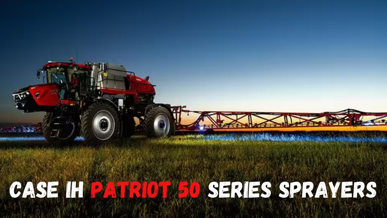 Case IH Patriot 50 Series Sprayers — NEW Updates! 🔻