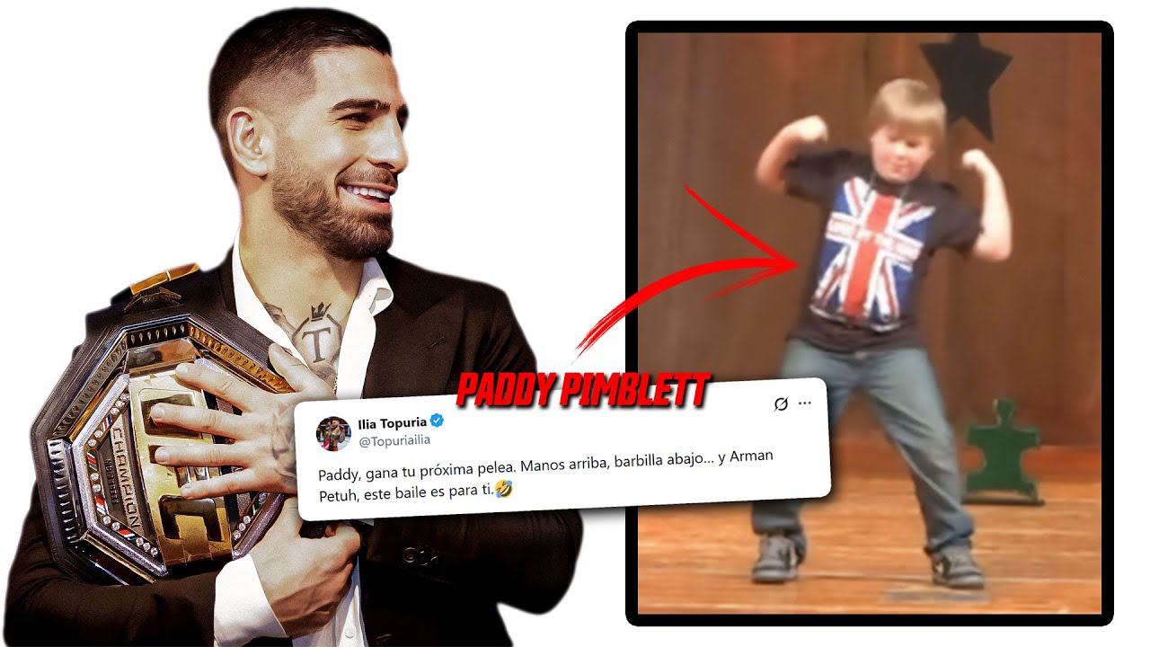 🔥 ILIA TOPURIA QUIERE QUE PADDY PIMBLETT GANE!