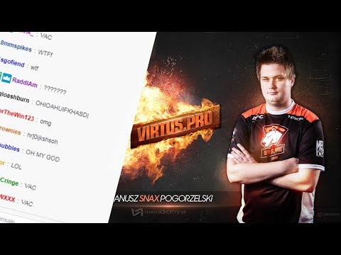 Twitch Reactions - Snax 1v4 vs Na'Vi ESL New York 2016 [w/chat]