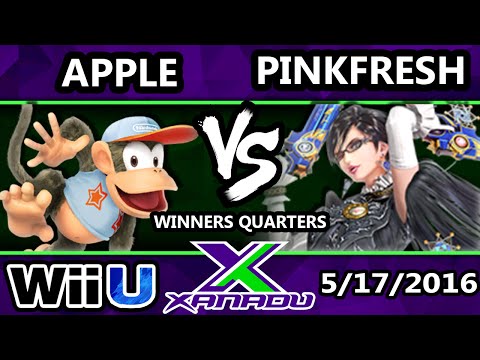 S@X 150 - Pinkfresh (Bayonetta) Vs. Mutiny | Apple (Diddy) SSB4 WQ - Smash Wii U - Smash 4