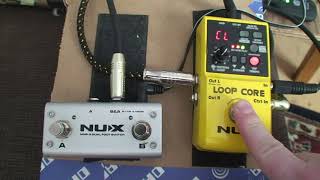 Video thumbnail for Quick NUX Loop Core Tutorial (With Footswitch) by Levi H.