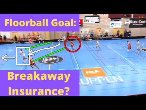 SSL Floorball Goal Analysis: Breakaway Insurance? - Växjö V Pixbo