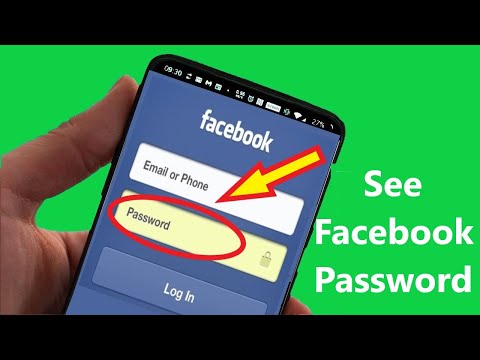 How to See Your Facebook Password!!