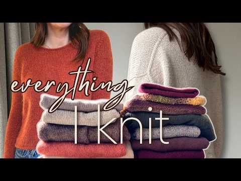Everything I knit in 2025 - Including try-ons and a very special knit | Goodknits Podcast