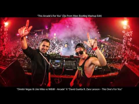 Dimitri Vegas & Like Mike vs W&W - Arcade X David Guetta ft. Zara Larsson - This One's For You