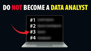 5 Reasons NOT To Become a DATA ANALYST in 2025