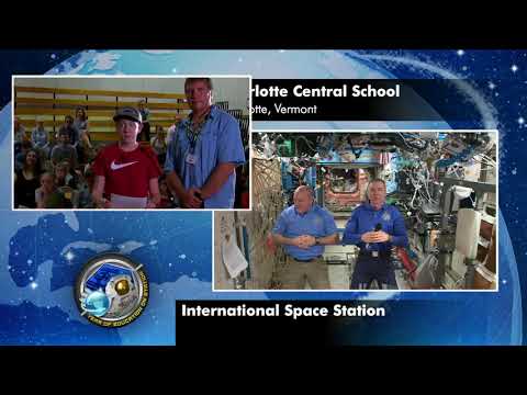 Expedition 55 Education Inflight Interview - Champlain Valley School District - May 2, 2018