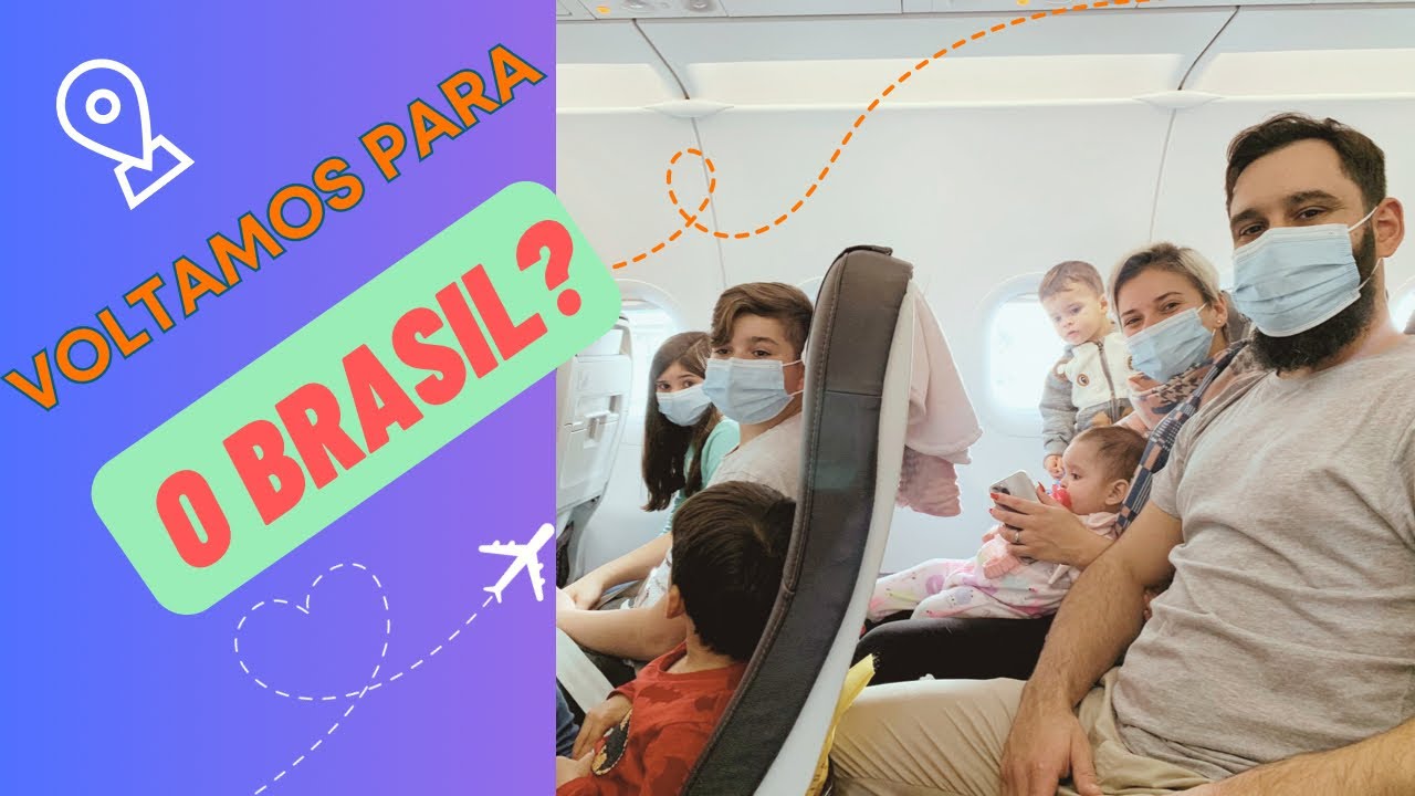 VOLTAMOS para o BRASIL? Visita surpresa para a família depois de 3 anos!